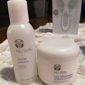 Botox in a bottle with a brush for free Nuskin it’s a set